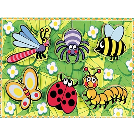 3D Böcekler Puzzle