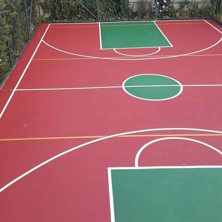 Akrilik Zemin Basket Sahası