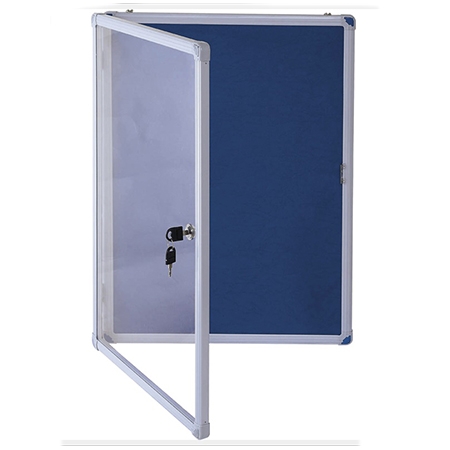 Cam Kapaklı Kumaş Pano