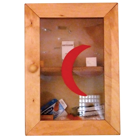 Ecza Dolabı Tek Kapak