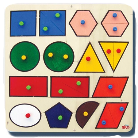 Geometrik Şekiller Puzzle