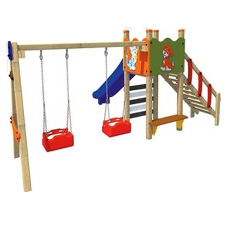 Kedicik Salıncaklı Set