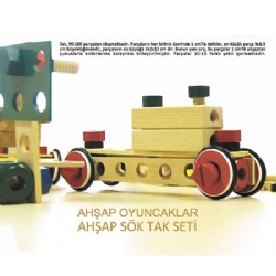 Ahşap Sök Tak Set