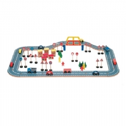 Ahşap Trafik Seti