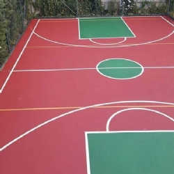 Akrilik Zemin Basket Sahası
