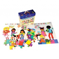 Dünya Çocukları Yer Puzzle