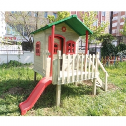 Mini Kaydıraklı Ev
