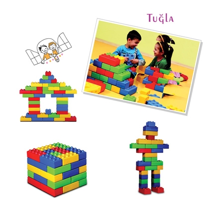 Tuğla Bloklar 36 Parça